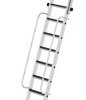 MUNK Günzburger Steigtechnik 040352 aluminium Drabina pojedyncza Maksymalna wysokość robocza: 3.96 cm