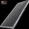HMC-KB-GE Keyboard with docking station, USB, DE layout
