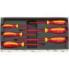 Stahlwille 96469515 VDE Screwdriver Set insulated ergonomic handle red