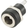 TruComponents 201161 Low power Socket, vertical vertical 4.9 mm 1.65 mm