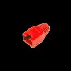 Osłona wtyku 8P8C RJ45 gumowa czerwona