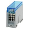 Blok Rozdzielczy Vbr 250A-9 (1X35 / 9X16) Al/Cu - Niebieski