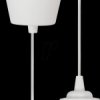 1452332 E27 lamp pendant, white, 1.2-m textile cable