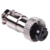 2 Way M12 Female Circular Plug Connector