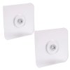 Samoprzylepny Uchwyt Śruby M4 55x55mm 2szt Ścienny