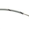 Przewód jednożyłowy linkowy, 0,5 mm², 16/0,2 mm, 20 AWG, PVC, 1 kV AC, Czarny/Szary, dł. 100m, RS PRO