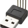 Złącze wtykowe USB do montażu na płytce drukowanej TRU COMPONENTS Typ A 90° 774866, 1 szt.