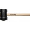 Młotek gumowy czarny 800g uchwyt drewniany do bruku HT3B045 HOEGERT