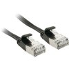 LINDY 47484 5m Cat.6A U/FTP Flat Network Cable, Black