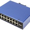 Przemysłowy 16+2-portowy zarządzalny przełącznik Gigabit Ethernet DIGITUS L2