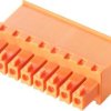 Weidmüller 1940250000 Obudowa złącza pin żeńskiego na kabel BCZ 3.81/08/270 SN OR BX, wire-to-board, piny: 8, 10 A, 50 s