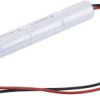 Pakiet akumulatorów Sub-C, NiCd Mexcel Inline L1x3, Ilość ogniw: 3, 3.6 V, 1500 mAh, Możliwa wysoka temperatura, Przewód