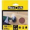 Flexovit 63642526383 Drill Mountable Discs 125mm Fine 120G - Pack Of 10