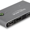 Przełącznik USB-C® (USB 3.2 Gen 2), Display-Port, HDMI Delock 11485, 7680 x 4320 Pixel, 3840 x 2160 Pixel, Ilość przełąc