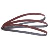 Wolfcraft 1725000 Sanding Belts 80 Grit 457 x 13mm 3pk