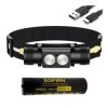LATARKA H25S SOFIRN CZOŁOWA IP67 2x LED światło białe 1200lm aku18650 USB-C