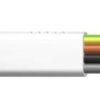 Przewód instalacyjny płaski bezhalogenowy 4x1,5 mm² N2XH-JP B2ca kl.1 biały 0,6/1kV ŻO RE / bębnowy /