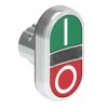 Przycisk, kolor: Zielony, czerwony, Lovato, LPSBL71