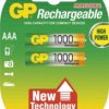 2 x akumulatorki GP R03 AAA Ni-MH 1000