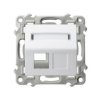 SZAFIR Obudowa gniazda pojedynczego typu Keystone skośna biały GPK-1ZS/p/00 OSPEL