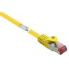 Renkforce RF-5052918 RJ45 CAT 6 S/FTP Yellow Network Cable 2m Flame-retardant