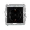 Icon Mechanizm Gniazda Pojedynczego Z Uziemieniem Schuko 2P+Z (Przesłony...