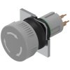 EAO 51-252.0268 Stop switch with twist release grey LL 2NC U D25 gold