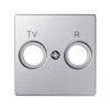 SIMON 82 Pokrywa do gniazd RTV aluminium 82053-93 KONTAKT SIMON