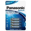 4 x LR03 PANASONIC EVOLTA (blister)