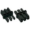 WAGO 770-603 3 Pole 10mm Intemediate Coupler 1 Plug + 1 Socket Black