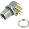 Złącze M8, żeńskie, PIN:4, kątowe 90, 30V M8AS-04PFFR-SF8001