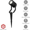 ZBLOS10RGBW3 Smartlife, exterior lights, 3x 90 lm, 3x 3 W, 2700 K, RGB, set o