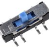 Przełącznik suwakowy, DPST, montaż PCB, 6V, 300 mA przy 4 V DC, -10 → +60°C, KNITTER-SWITCH