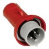 Przemysłowa wtyczka przenośna, prosta, 16A, 3p+E, 380...415 V AC, IP 67 PKE16M734
