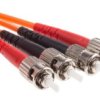 Kabel Światłowodowy, Średnica: 62.5/125M, Om1 Wielomodowy, Pomarańczowy, St / St