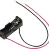 Komora baterii TRU COMPONENTS TC-13220652 1 x N (R1), kabel, (D x S x W) 36 x 13 x 12 mm