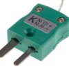Termopara z odsłoniętym złączem K średnica 1/0.2mm długość 5m -75°C do +250°C Wtyk miniaturowy RS PRO
