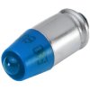 EAO 10-2J13.1066 LED single T1 3/4 MG blue 28VAC/DC 7/14mA half-wave rect.
