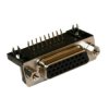Norcomp Złącze D-sub 181 26-pinowe Kąt prosty 2.28 mm Pitch Montaż na panelu Żeńskie Blokada śrubowa od 4 do 40