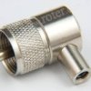 Wtyk UHF na kabel RG58 nakręcany kątowy Vitalco