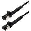 Maxtrack TI42-1L Network cable Black CAT 8.1 U/FTP 1 m Single shield