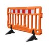 Bariera ochronna Bariera bezpieczeństwa wysokość bariery 980mm Pomarańczowy