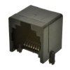 Gniazdo; RJ45 8p8c; 9612-8813; przewlekany (THT); kątowe 90°; czarny; zatrzaskowe; RoHS