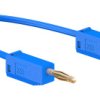 Przewód pomiarowy do testowania złączy 28.0039-050-23 10A, Polichlorek winylu, 30 V ac, 60V dc, kolor: Niebieski, dł.