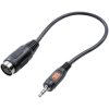 SpeaKa Professional SP-7869840 Adapter Jack 3.5mm to 5-pin DIN Black