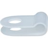 Cable clamp, closed, max. bundle Ø 3.2 mm, PA, natural, (W) 10 mm, 211-60019