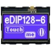 DISPLAY VISIONS EAEDIP128B-6LWTP EAEDIP128B LCD Display 71.4x54.6x13.6mm