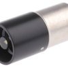 Lampka kontrolna Biały 28V dc BA15d LED średnica 16mm długość 37.5mm