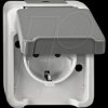 MEG2301-8029 Socket - Aquastar, light grey