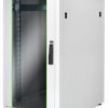 Server cabinet, 22 U, (H x W x D) 1164 x 600 x 600 mm, IP20, sheet steel, light gray, DN-19 22U-6/6-1